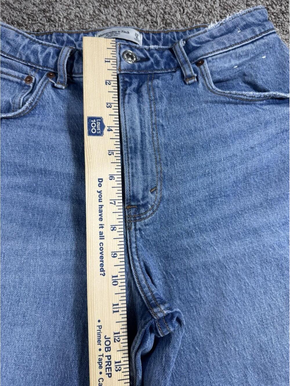 Abercrombie & Fitch Jeans The 80’s Mom Jean High Rise 29/8Curve Love - Picture 7 of 8